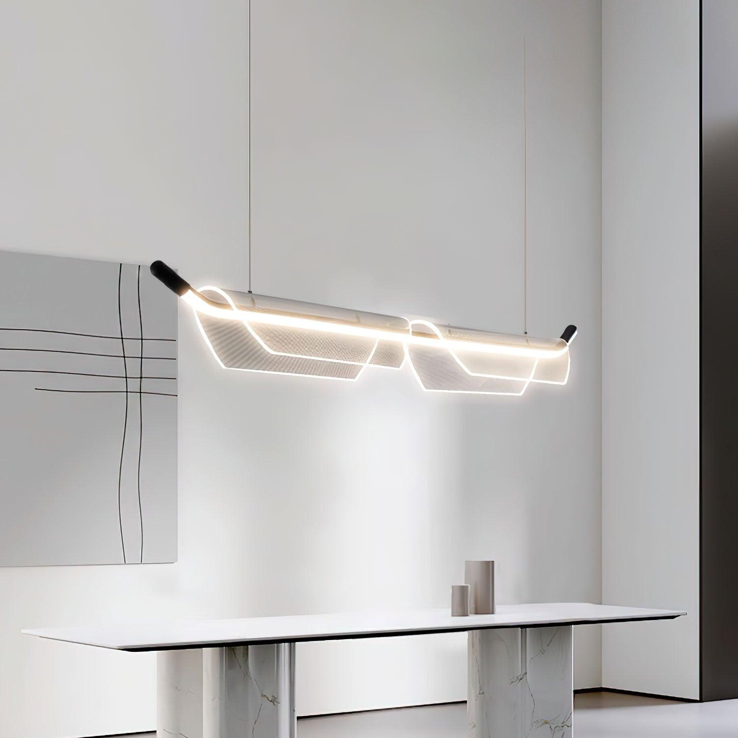 Two Boats Acrylic Pendant Light Pendant light