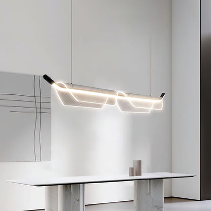Two Boats Acrylic Pendant Light Pendant light