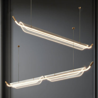 Two Boats Acrylic Pendant Light Pendant light