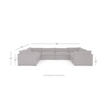 Four Hands Westwood 8 PC Sectional