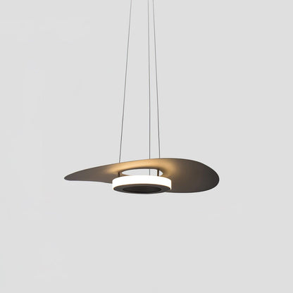 UFO LED Pendant Lamp Dia 19.7″ x H 59.1″ / Dia 40cm x H 150cm / Black / Warm Light Pendant light