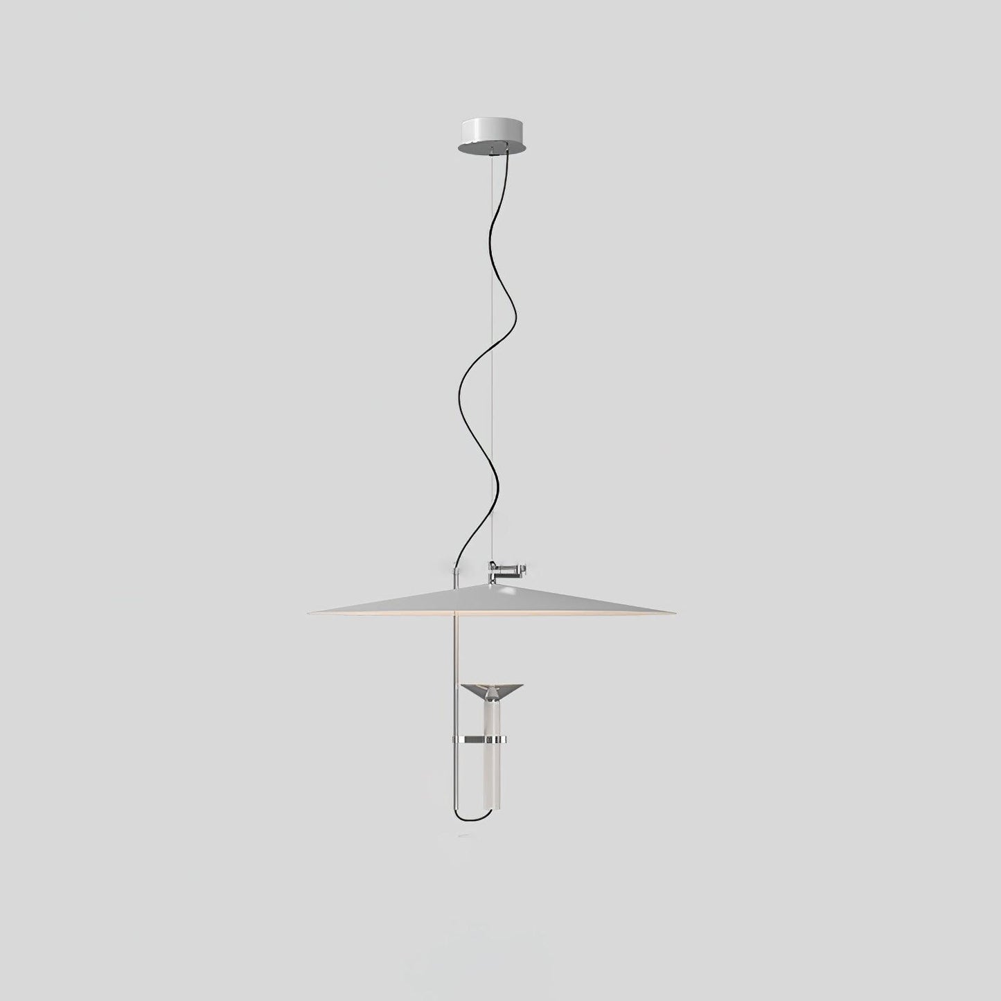 UFO Orbit Pendant Light Dia 25.6″ x H 59.1’’ / Dia 65cm x H 150cm / White / Warm Light Pendant light