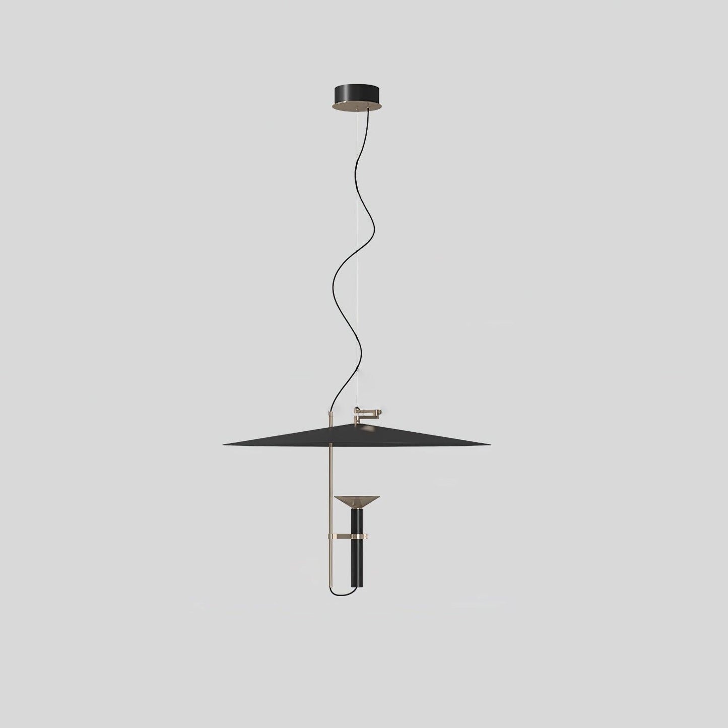 UFO Orbit Pendant Light Dia 25.6″ x H 59.1’’ / Dia 65cm x H 150cm / Black / Warm Light Pendant light