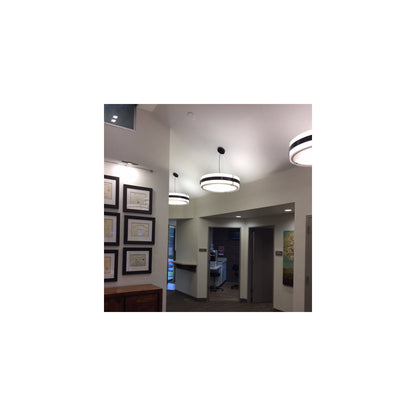 Invicta 16355 36-Inch LED Drum Pendant