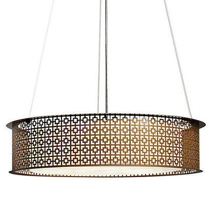 Clarus Drum Pendant with Diffuser