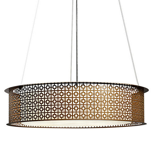 Clarus Drum Pendant with Diffuser
