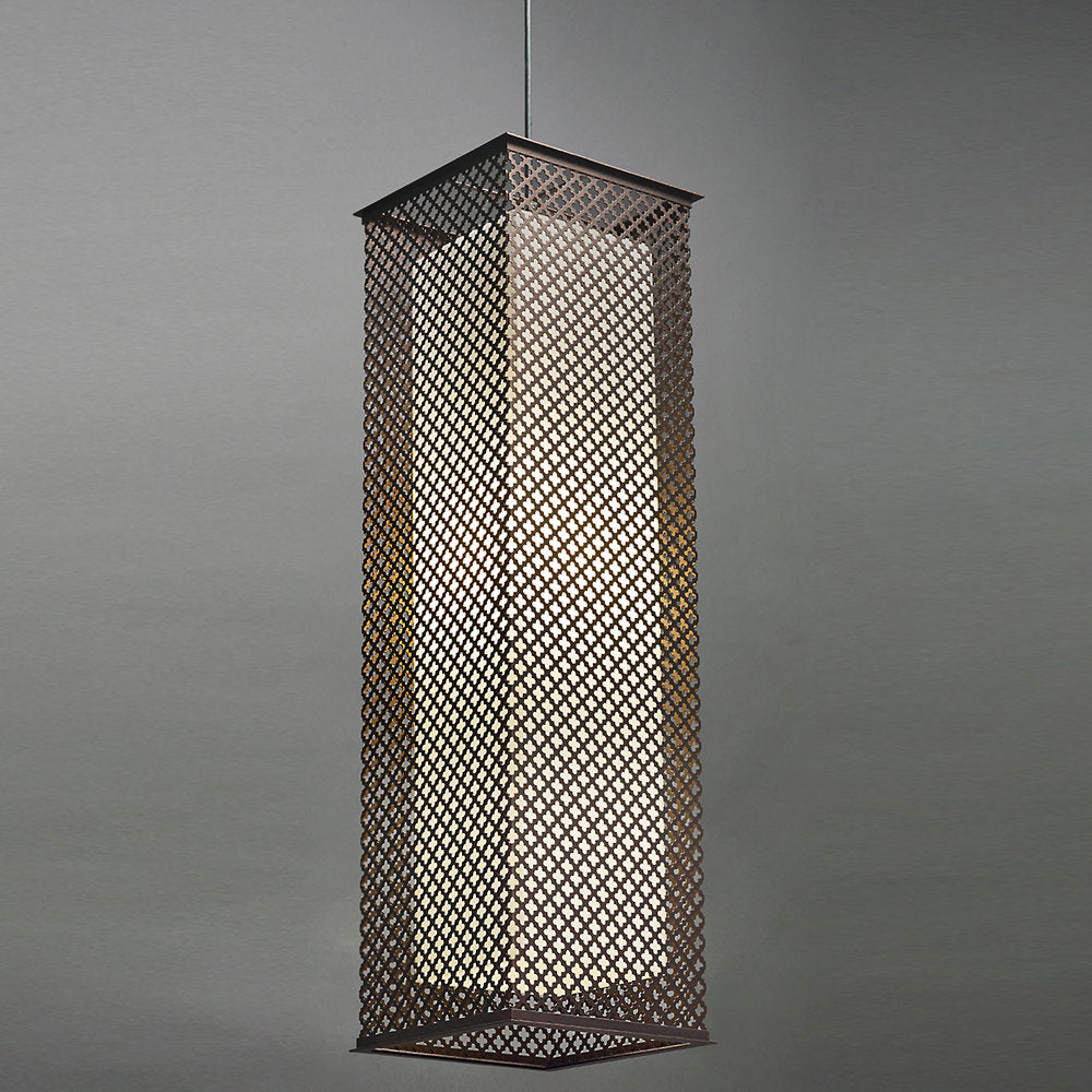 Clarus Square Mini Pendant with Diffuser