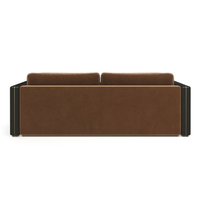 Caracole Upholstery Gelee Sofa - Chocolate
