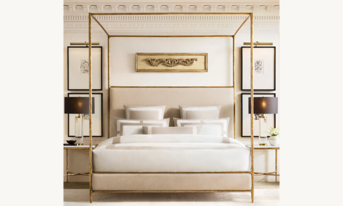 Thaddeus Fabric Canopy Bed