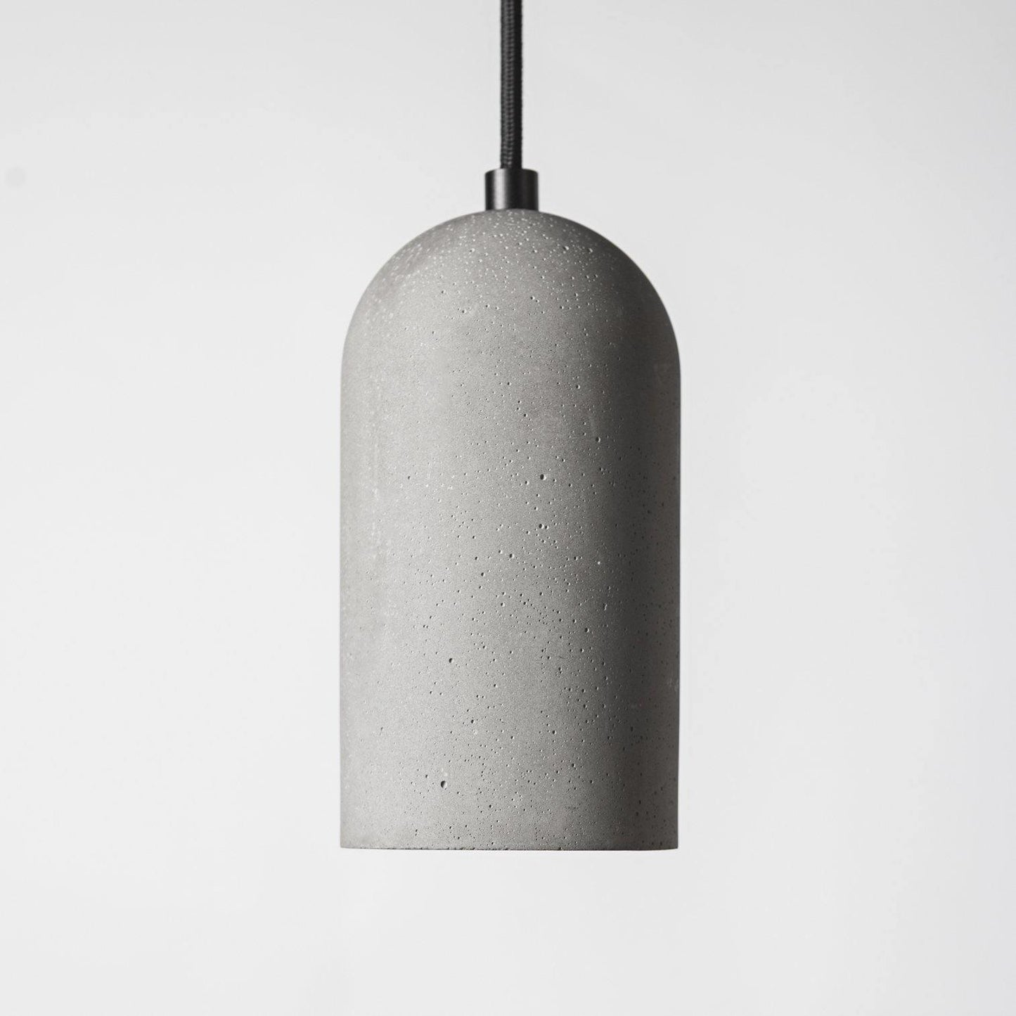 U Concrete Pendant Lamp Dia 3.9″ x H 7.1″ / Dia 10cm x H 18cm / Concrete grey Pendant light