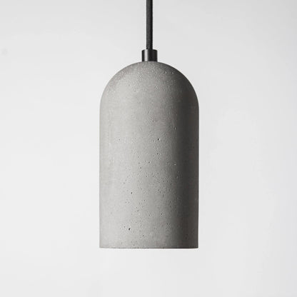 U Concrete Pendant Lamp Dia 3.9″ x H 7.1″ / Dia 10cm x H 18cm / Concrete grey Pendant light