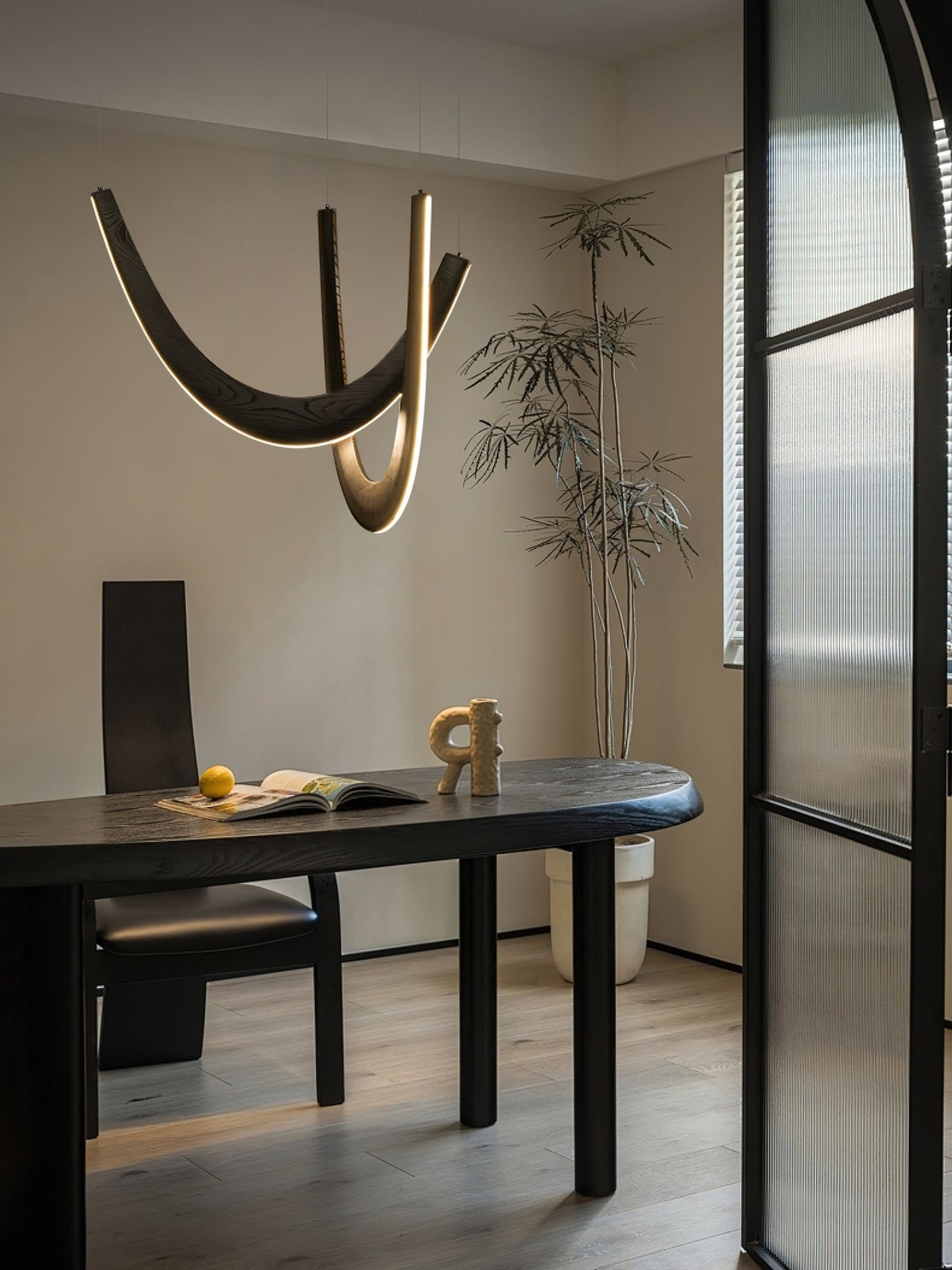U Wooden Pendant Lamp Pendant light