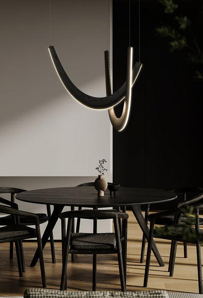 U Wooden Pendant Lamp Pendant light