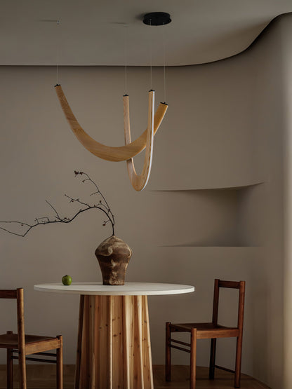 U Wooden Pendant Lamp Pendant light