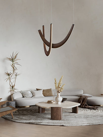U Wooden Pendant Lamp Pendant light