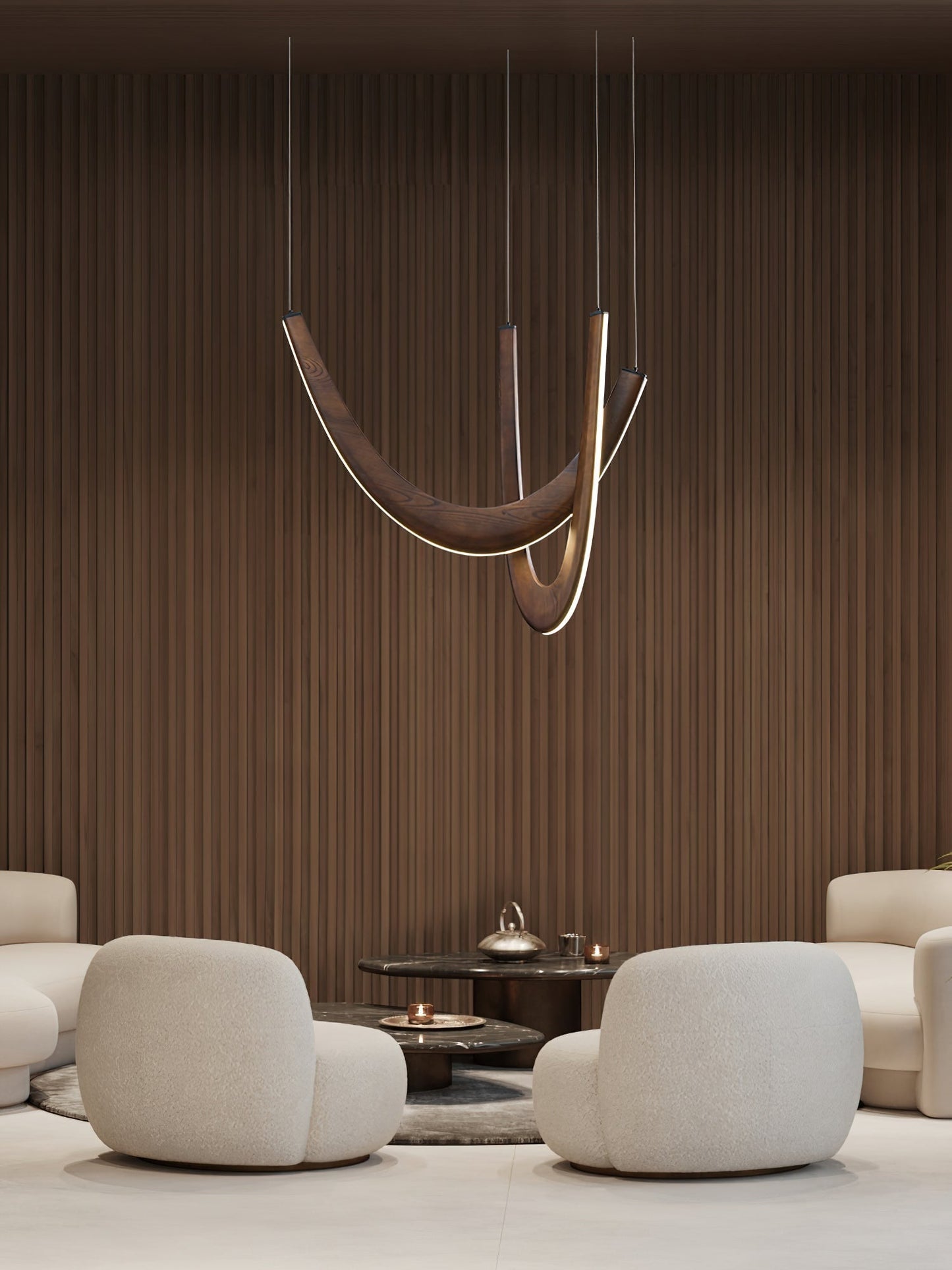 U Wooden Pendant Lamp Pendant light