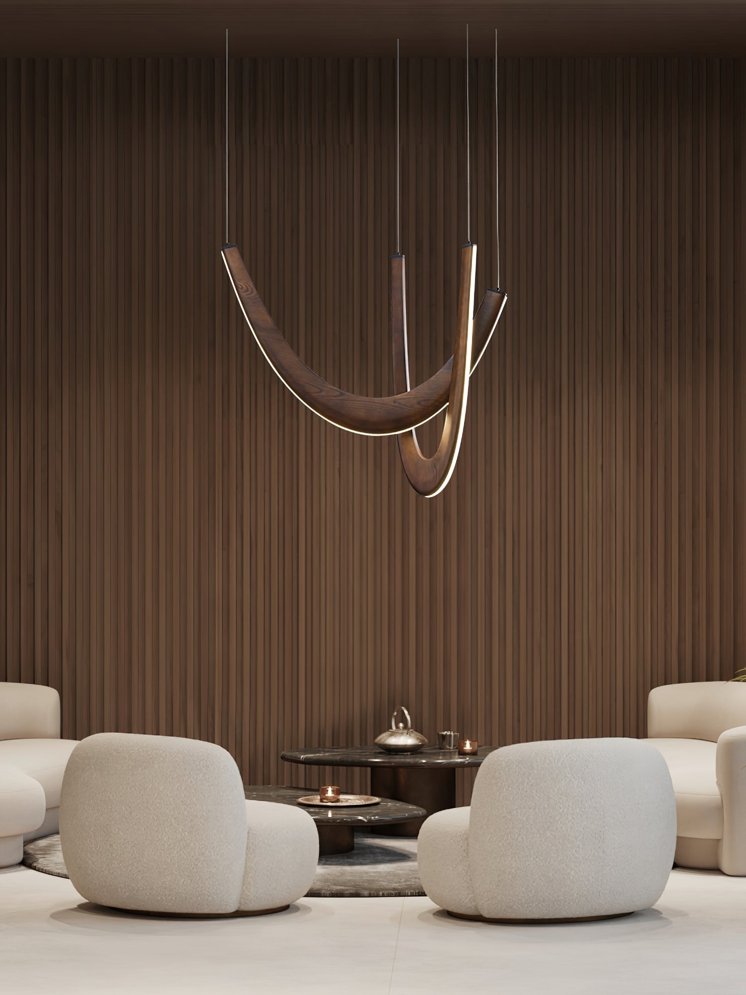 U Wooden Pendant Lamp Pendant light