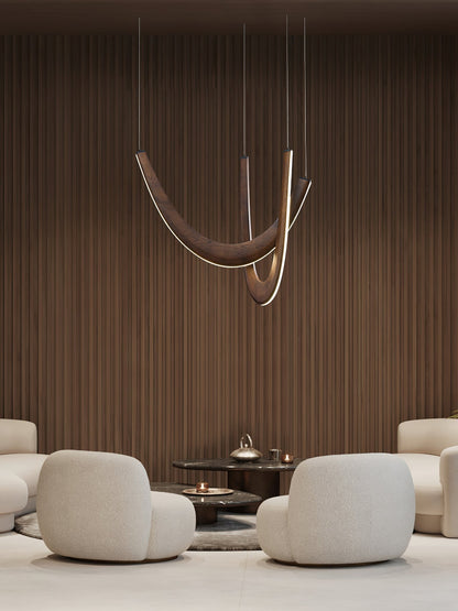 U Wooden Pendant Lamp Pendant light