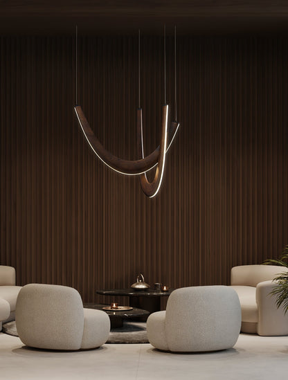 U Wooden Pendant Lamp Pendant light
