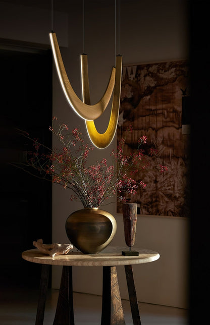 U Wooden Pendant Lamp Pendant light
