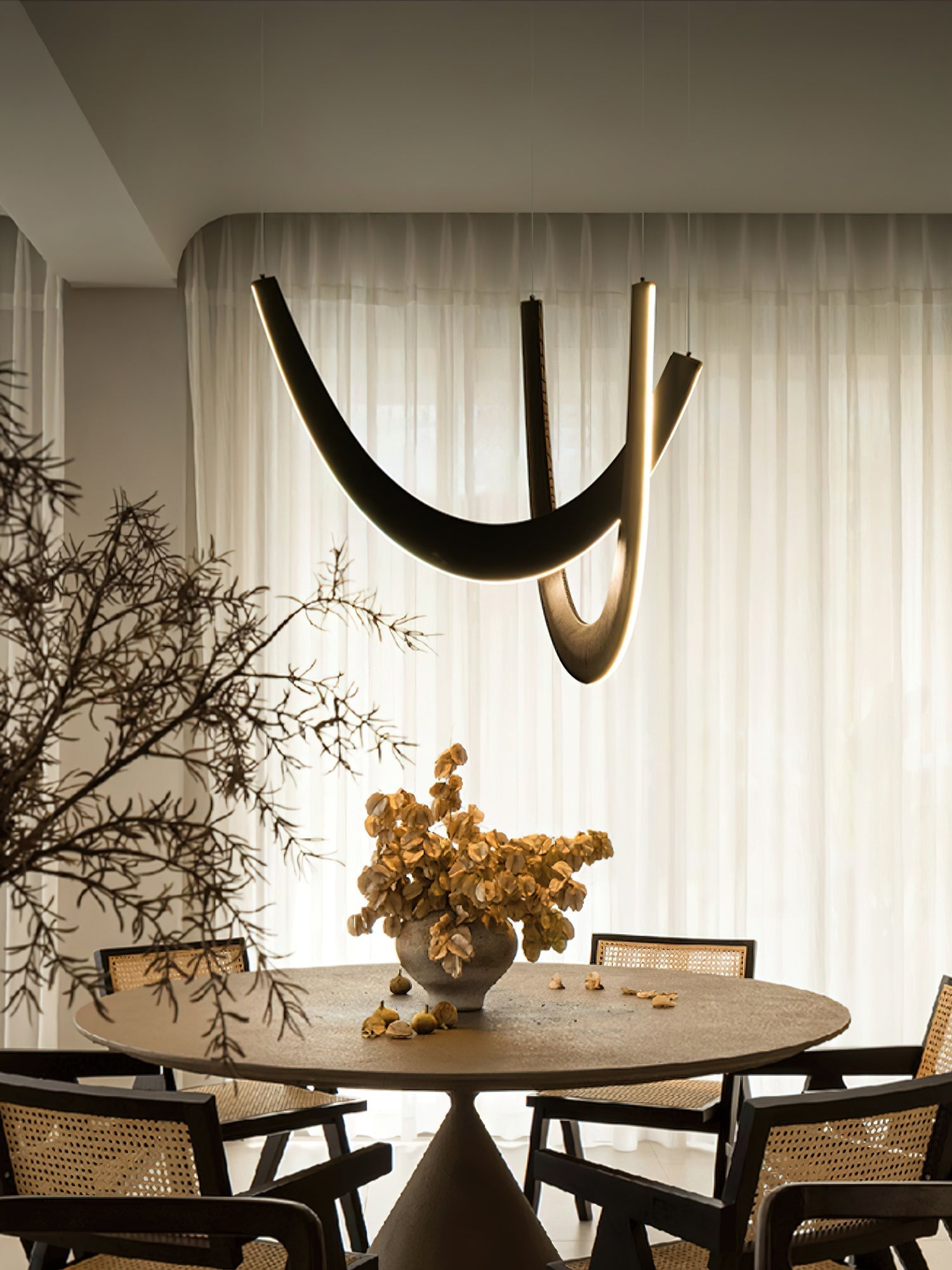 U Wooden Pendant Lamp Pendant light