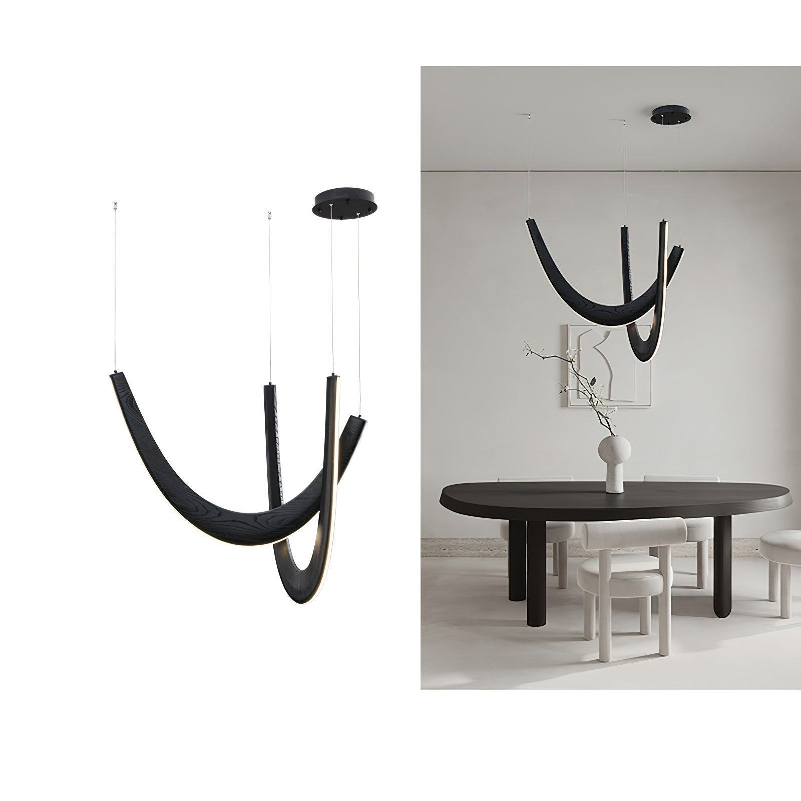 U Wooden Pendant Lamp Pendant light