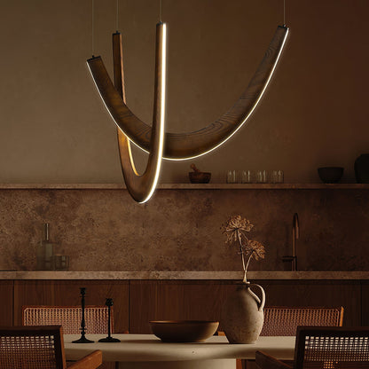 U Wooden Pendant Lamp Pendant light