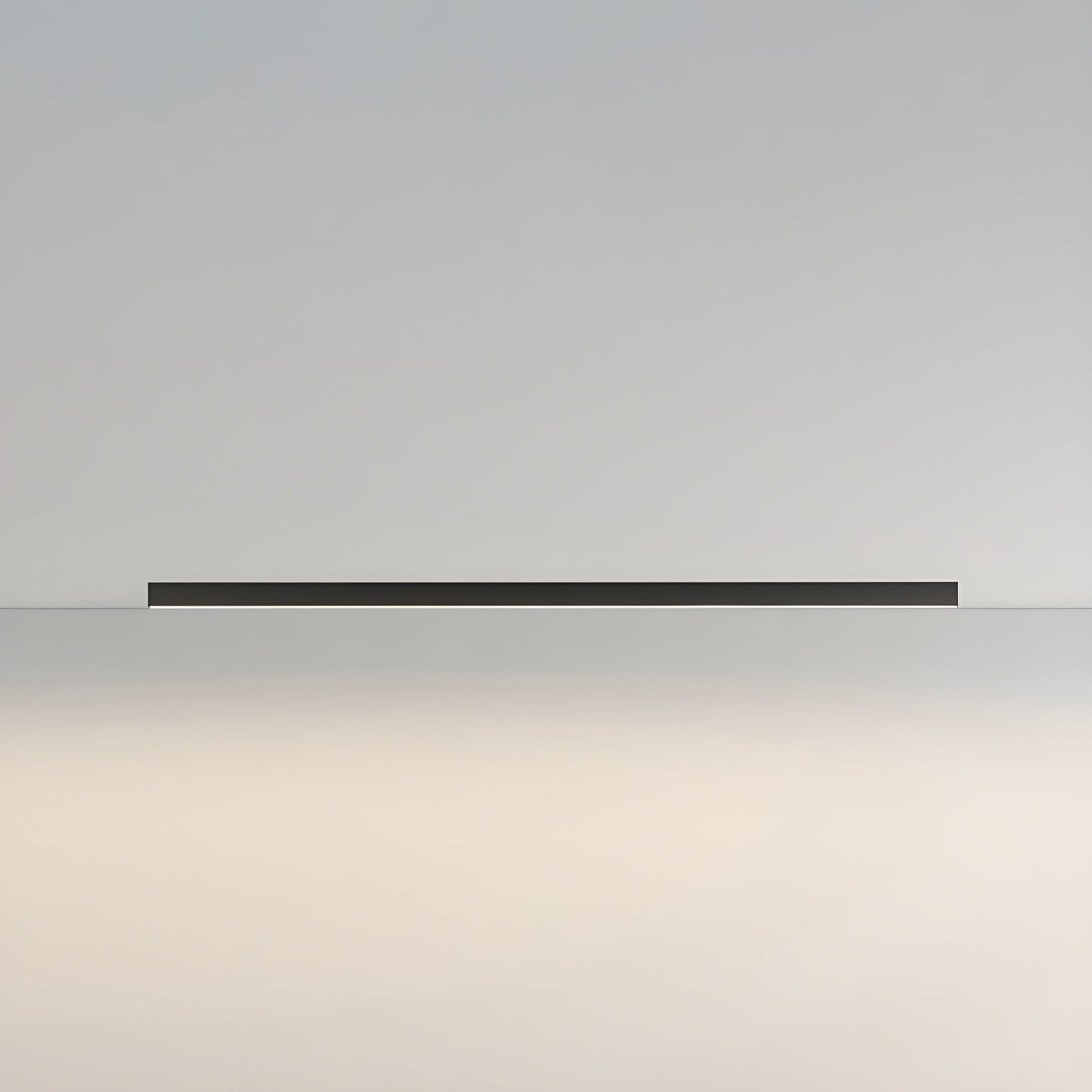 Ultra Slim Linear Ceiling Light L 23.6″ x H 2.1″ / Black / Warm Light 1001 Ceiling lamp