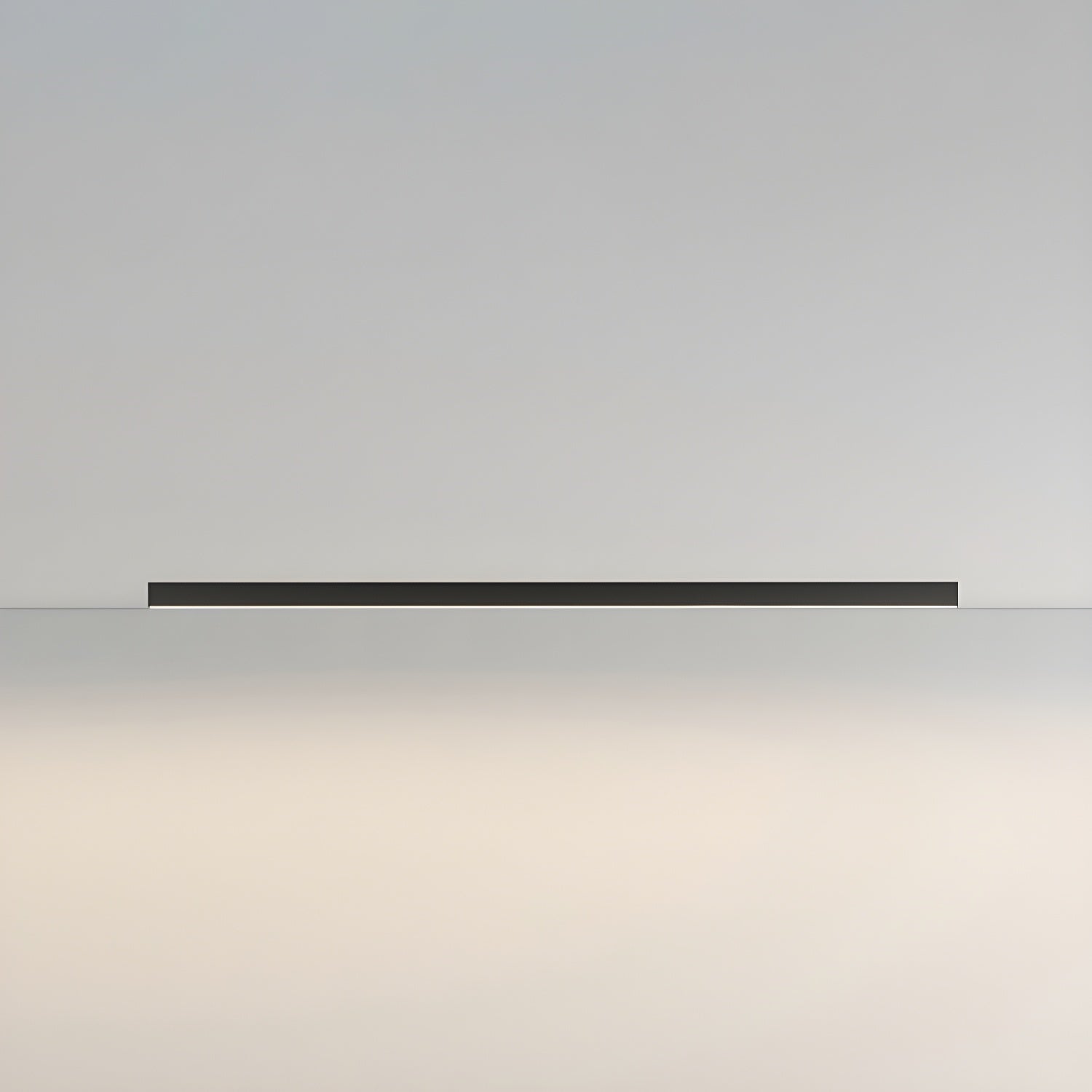 Ultra Slim Linear Ceiling Light L 23.6″ x H 2.1″ / Black / Warm Light 1001 Ceiling lamp