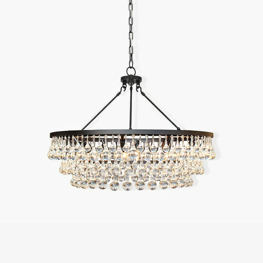 Unique Tiered Crystal Chandelier Chandelier