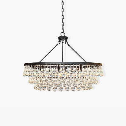 Unique Tiered Crystal Chandelier Chandelier