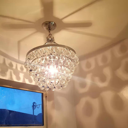 Unique Tiered Crystal Chandelier Chandelier
