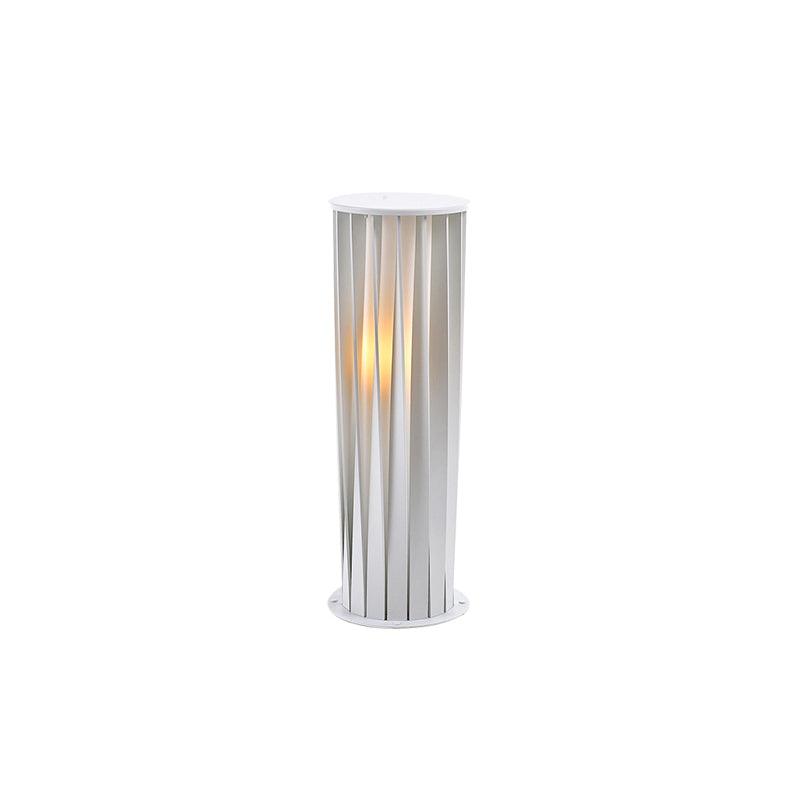 Unopiu LED Garden Light ? 5.9″ x H 23.6″ / Dia 15cm x H 60cm / White / Warm Light Floor lamp