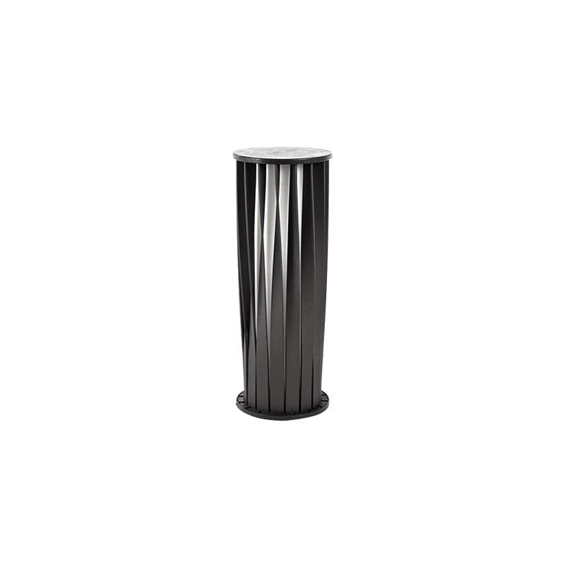 Unopiu LED Garden Light ? 5.9″ x H 15.7″ / Dia 15cm x H 40cm / Black / Warm Light Floor lamp
