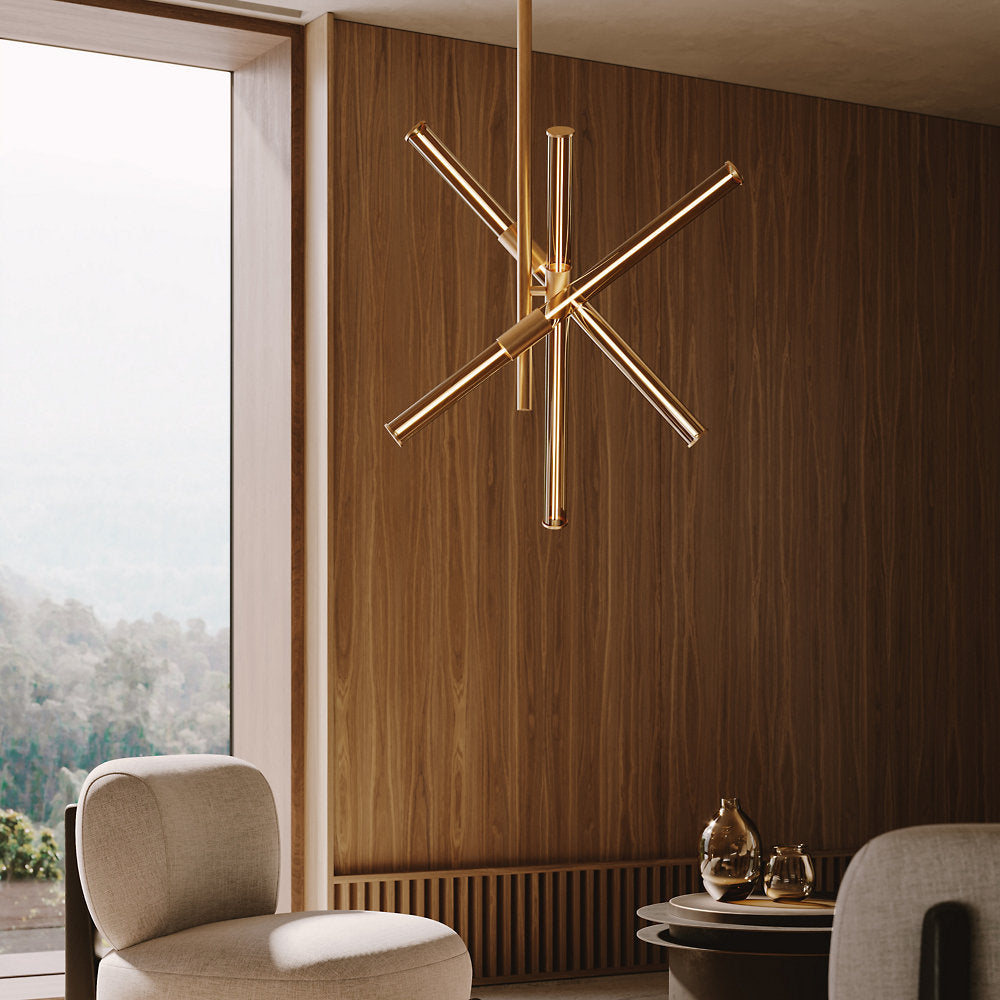 Cross LED Pendant