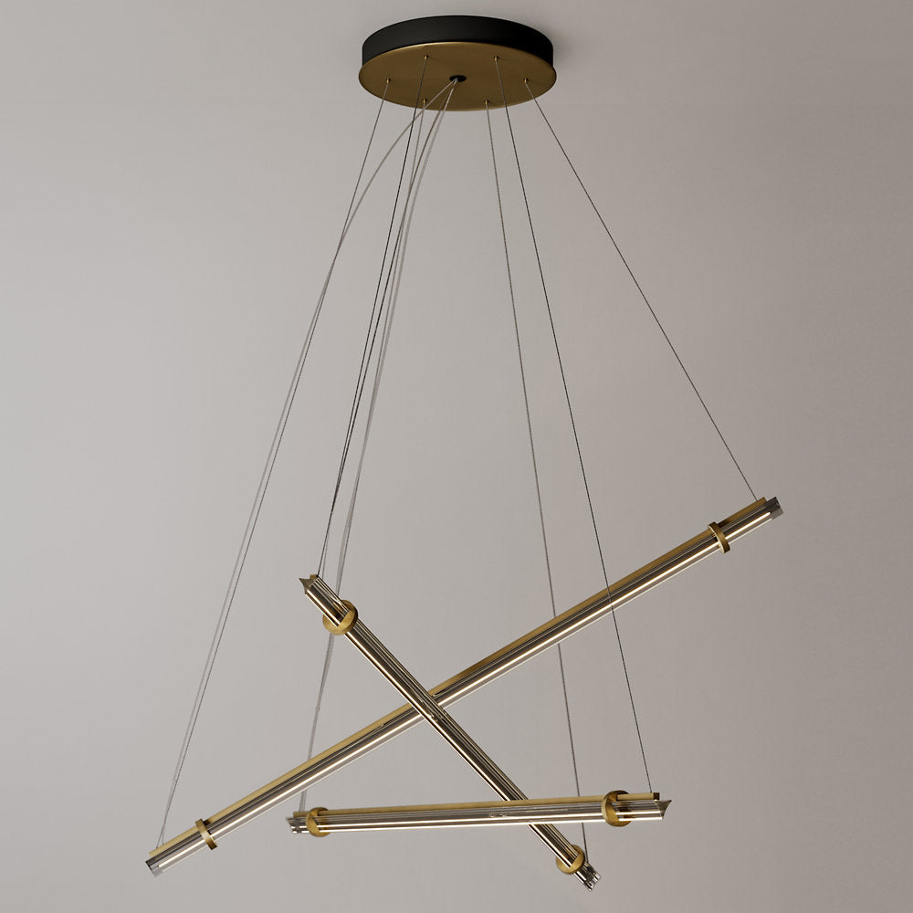 Optical LED Chandelier