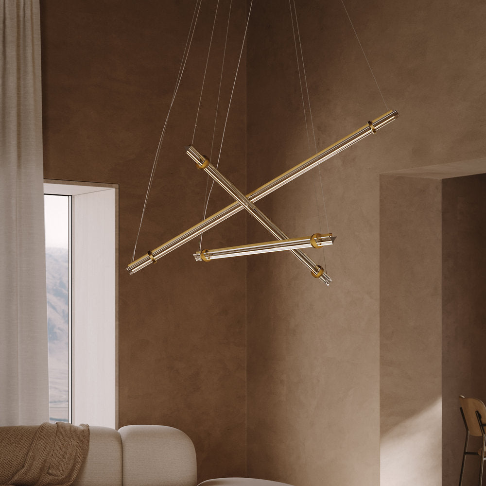 Optical LED Chandelier