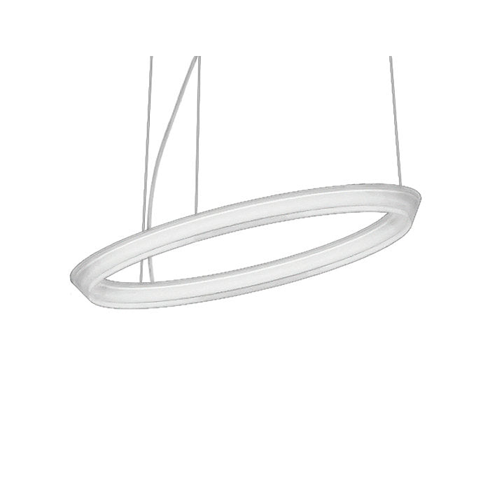 Halo Single Circular Pendant
