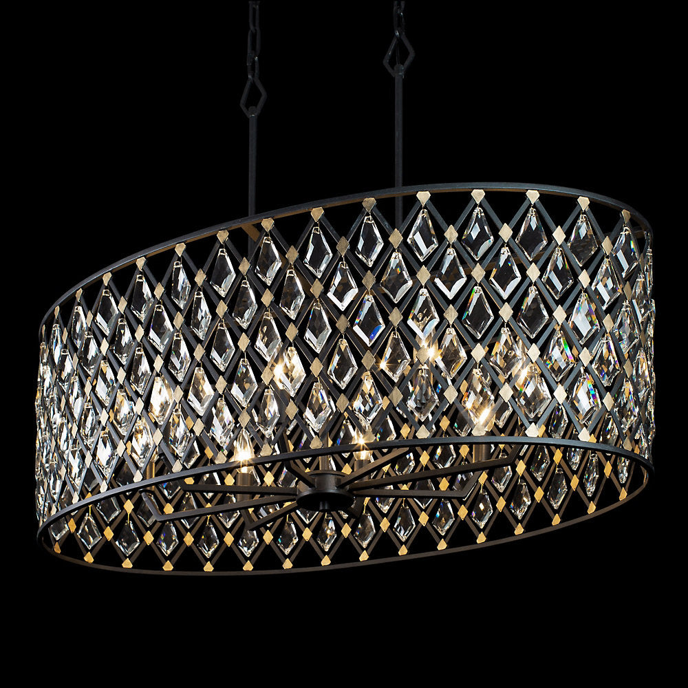 Windsor Oval Linear Pendant