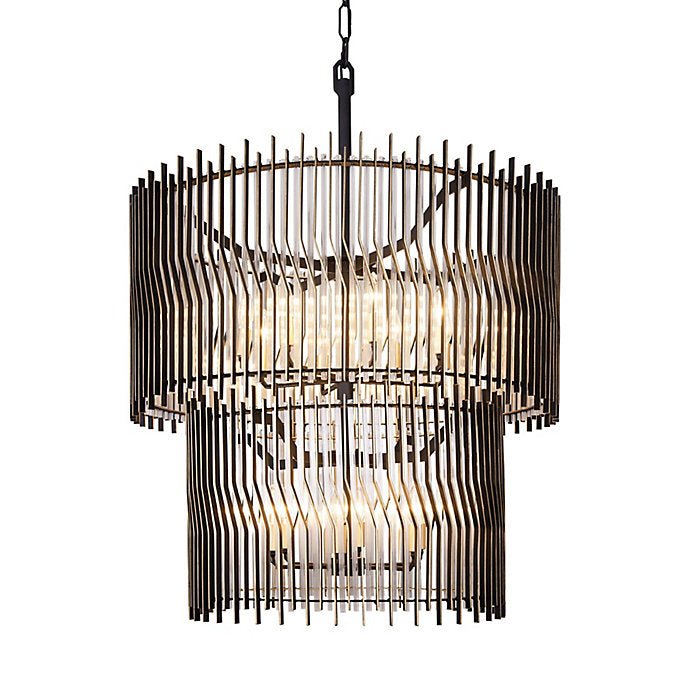 Park Row 2-Tiered Chandelier