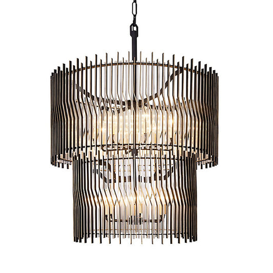 Park Row 2-Tiered Chandelier