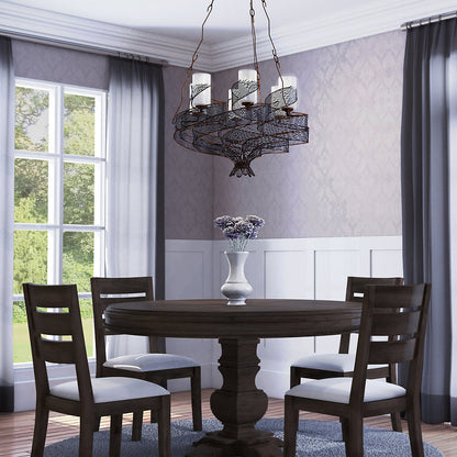 Flow 6-Light Chandelier