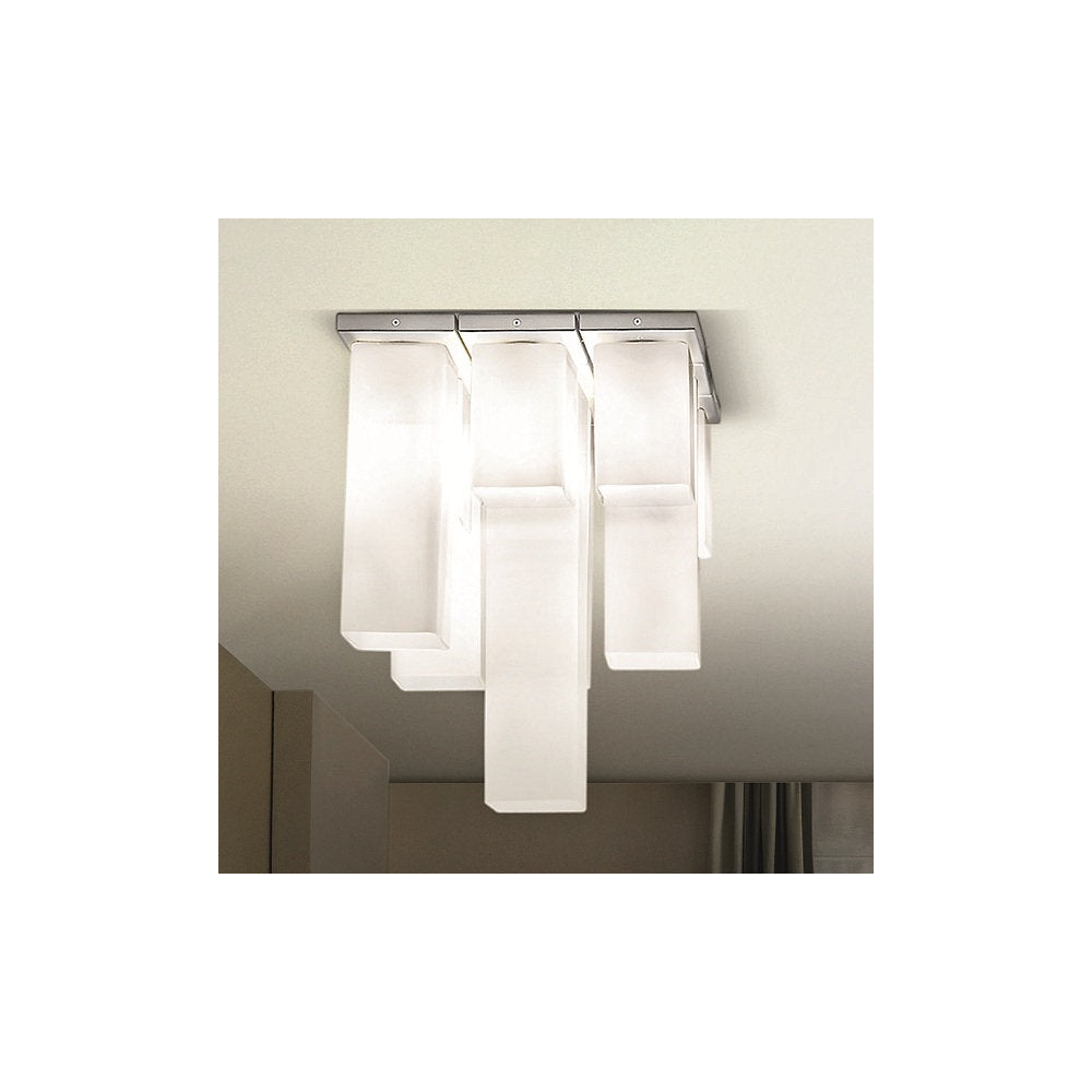 Tubes 9 Light Flushmount