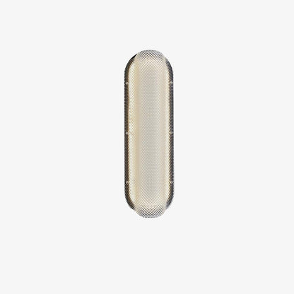 Vale Wall Lamp Dia 4.7″ x H 15.7″ / Dia 12cm x H 40cm / Black & Clear / Warm Light Wall lamp