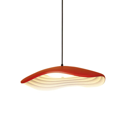 Valentina Pendant Lamp Dia 15.7″ / Dia 40cm (Power:~7W 560lumens) / Red / Warm Light Pendant light