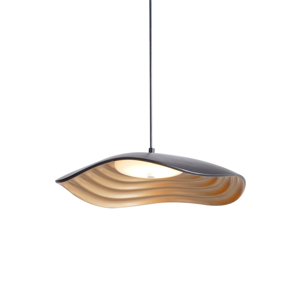 Valentina Pendant Lamp Dia 15.7″ / Dia 40cm (Power:~7W 560lumens) / Black / Warm Light Pendant light