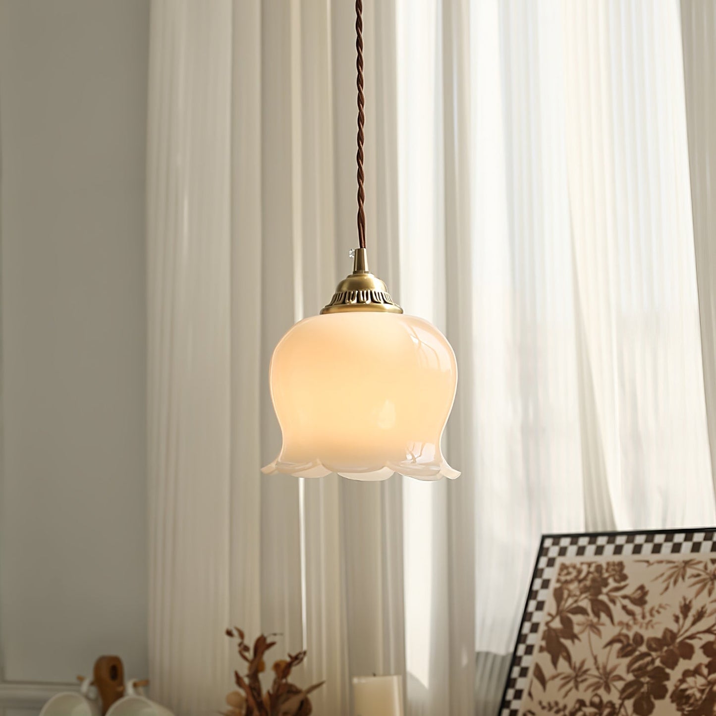 Valley flower Pendant Swag Lamp Pendant light