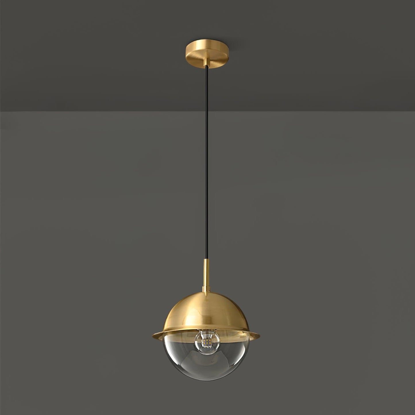 Varus Pendant Lamp ? 7.1″ x H 9.4″ / Dia 18cm x H 24cm / Brass Pendant light
