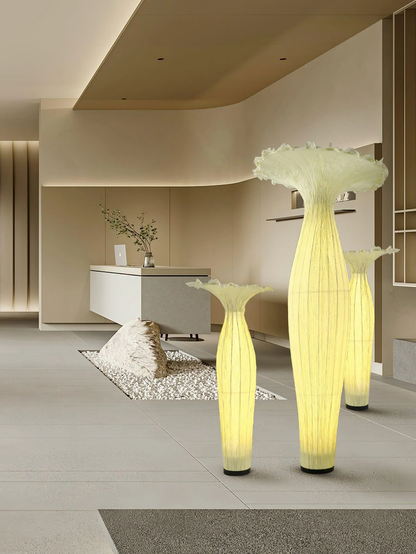 Vase Fabric Floor Lamp Floor lamp