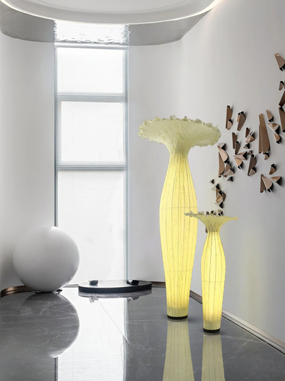 Vase Fabric Floor Lamp Floor lamp